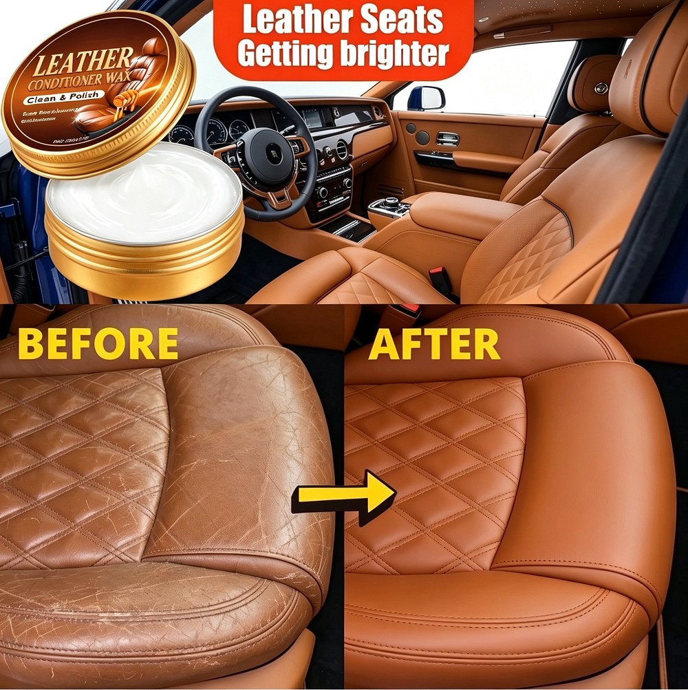 Leather Shoe Polish - 1/2/3 قطع من زيت العناية وتنظيف