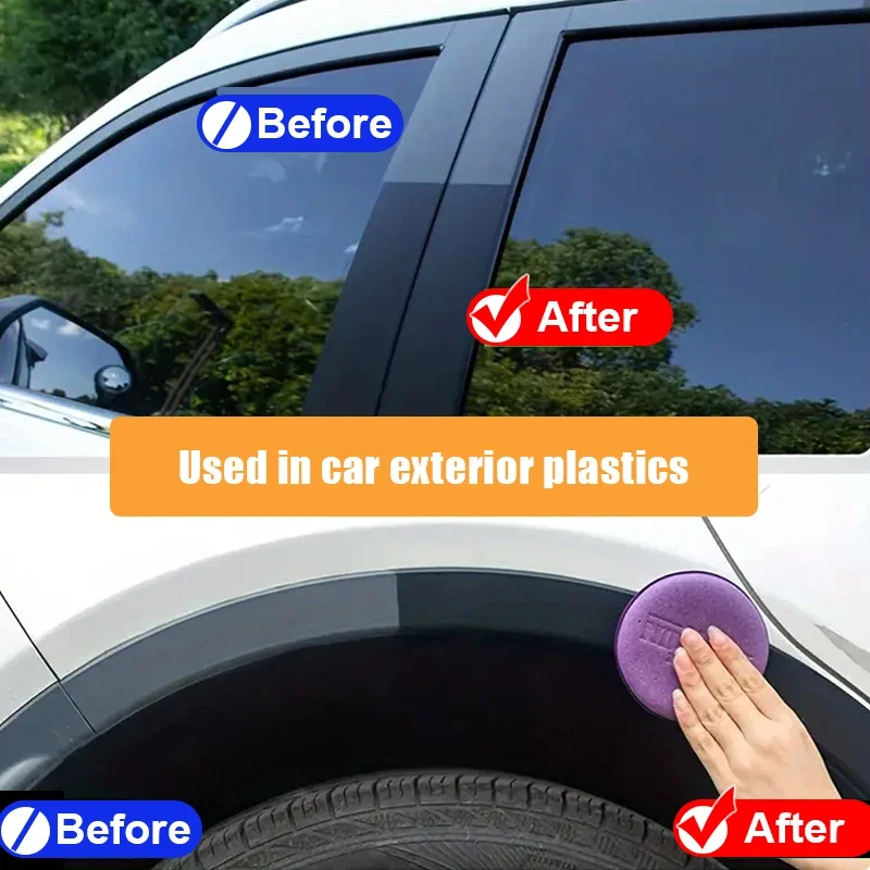 Leather Shoe Polish - منظف جلد داخلي للسيارة طويل الأمد،