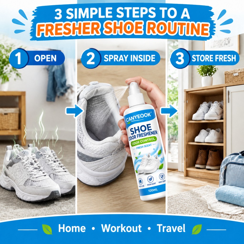 بخاخ مزيل الروائح الكريهة للأح - مراجعة Sneaker Care Spray وسعره